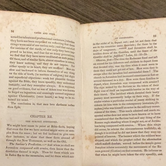 Unique antiquarian book on infidelity The Cause and Cure of Infidelity C. 1841 - Picture 8 of 14